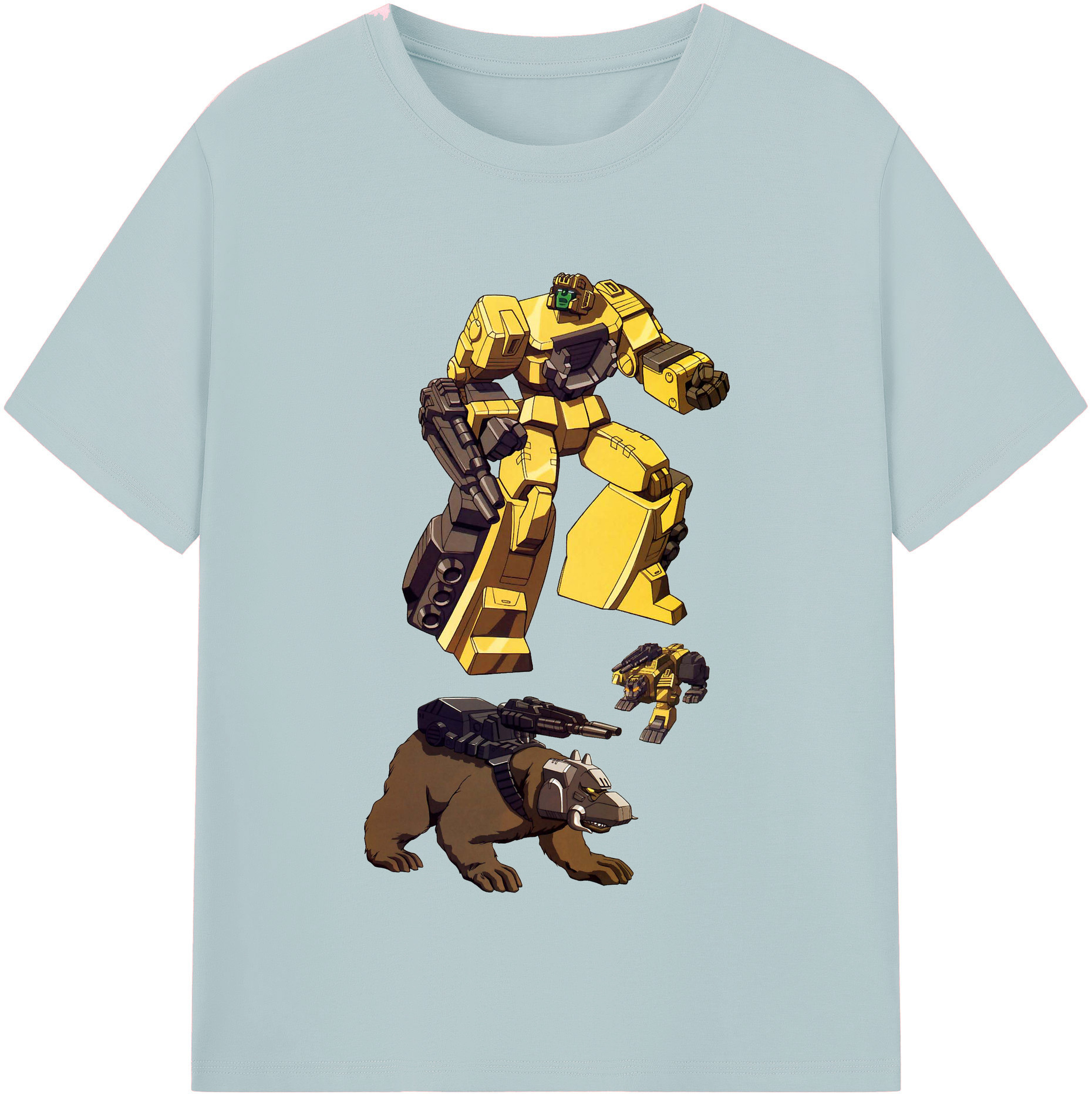 （画像用）  綿100％半袖Tシャツ（フロントプリント）